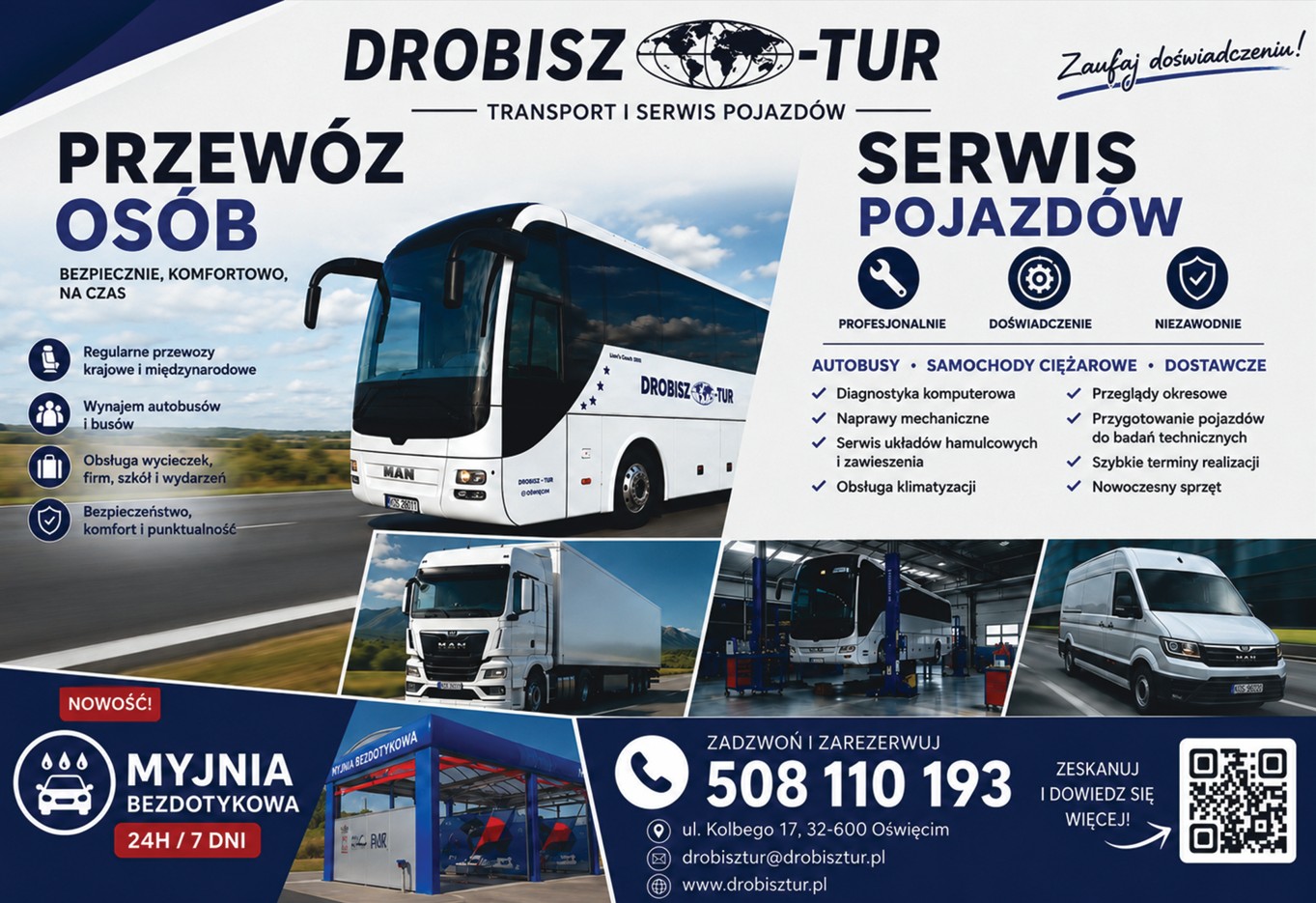 myjnia samochodowa OŚWIĘCIM